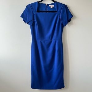 Brook Brothers royal blue wool dress